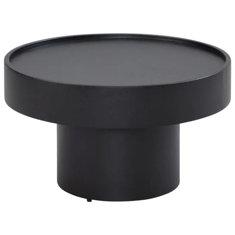 Couchtisch Eisen Schwarz D: 60 cm