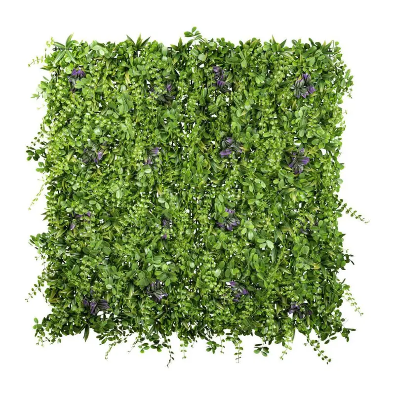 Kunstpflanze Grün/Lila, 100 cm