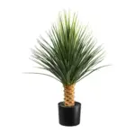 Möbelix Kunstpflanze Sukkuleten Grün/Braun/Schwarz, 85 cm