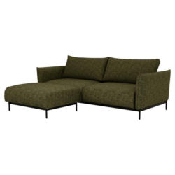 Sofa mit Stauraum Bueno Chenille Grün B: 223 cm