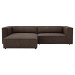 Möbelix Ecksofa Arona Taupe 68x278 cm