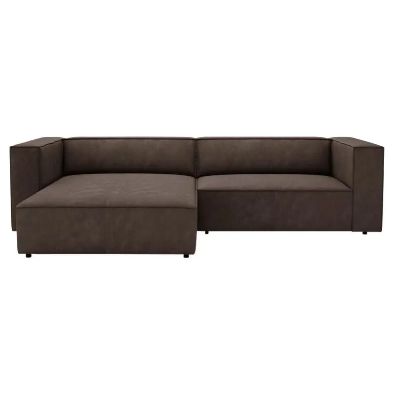 Ecksofa Arona Taupe 68x278 cm