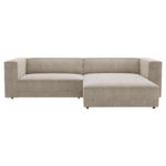 Möbelix Ecksofa Arona Beige 278x68 cm