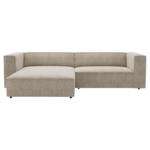 Möbelix Ecksofa Arona Beige 68x278 cm