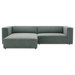 Möbelix Ecksofa Arona Blau 68x278 cm