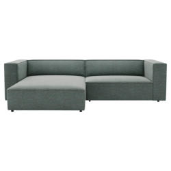 Ecksofa Arona Blau 68x278 cm