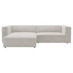 Möbelix Ecksofa Arona Hellgrau 68x278 cm