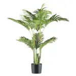 M&ouml;belix Kunstpflanze Palmen Gr&uuml;n/Schwarz, 100 cm
