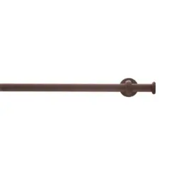 Vorhangstange Rostfarben, 185 cm