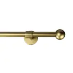 Möbelix Vorhangstande Goldfarben, 145 cm