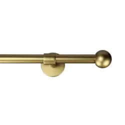 Vorhangstange Goldfarben, 185 cm