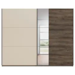 Schwebetürenschrank Sajo-Extra 218cm, Champagner