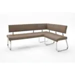 Möbelix Eckbank Arco Leder Cappoccino B: 200 cm