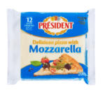 Kaufland хипермаркет President Топeнo сирене моцарела слайс - до 14-09-25