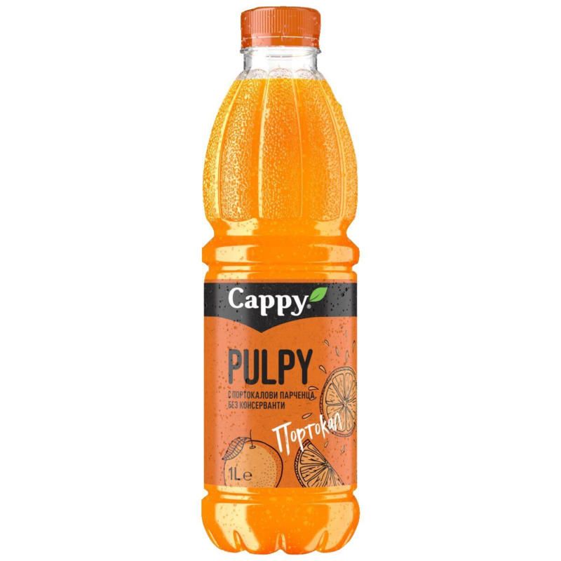 Cappy Pulpy Плодова напитка различни видове