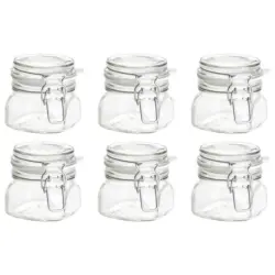 Einmachgläser 6er-Set Gothika Je ca. 300 ml, Auslaufsicher