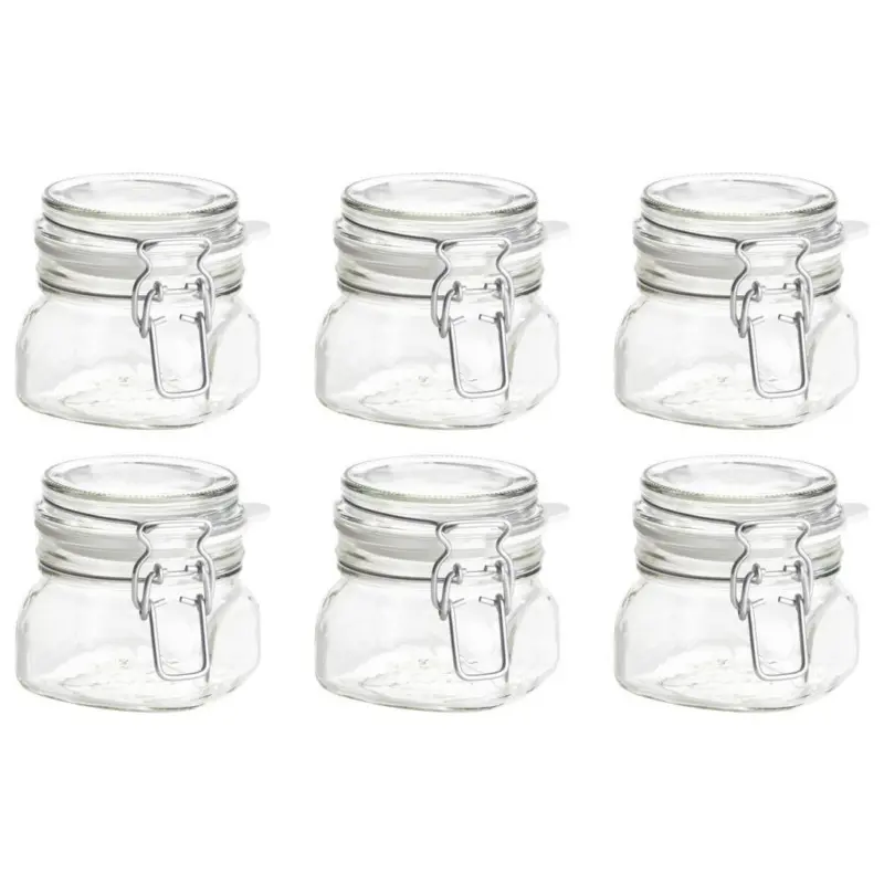 Einmachgläser 6er-Set Gothika Je ca. 300 ml, Auslaufsicher