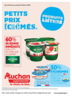 Auchan Supermarché Petits prix écrémés - au 22.02.2025