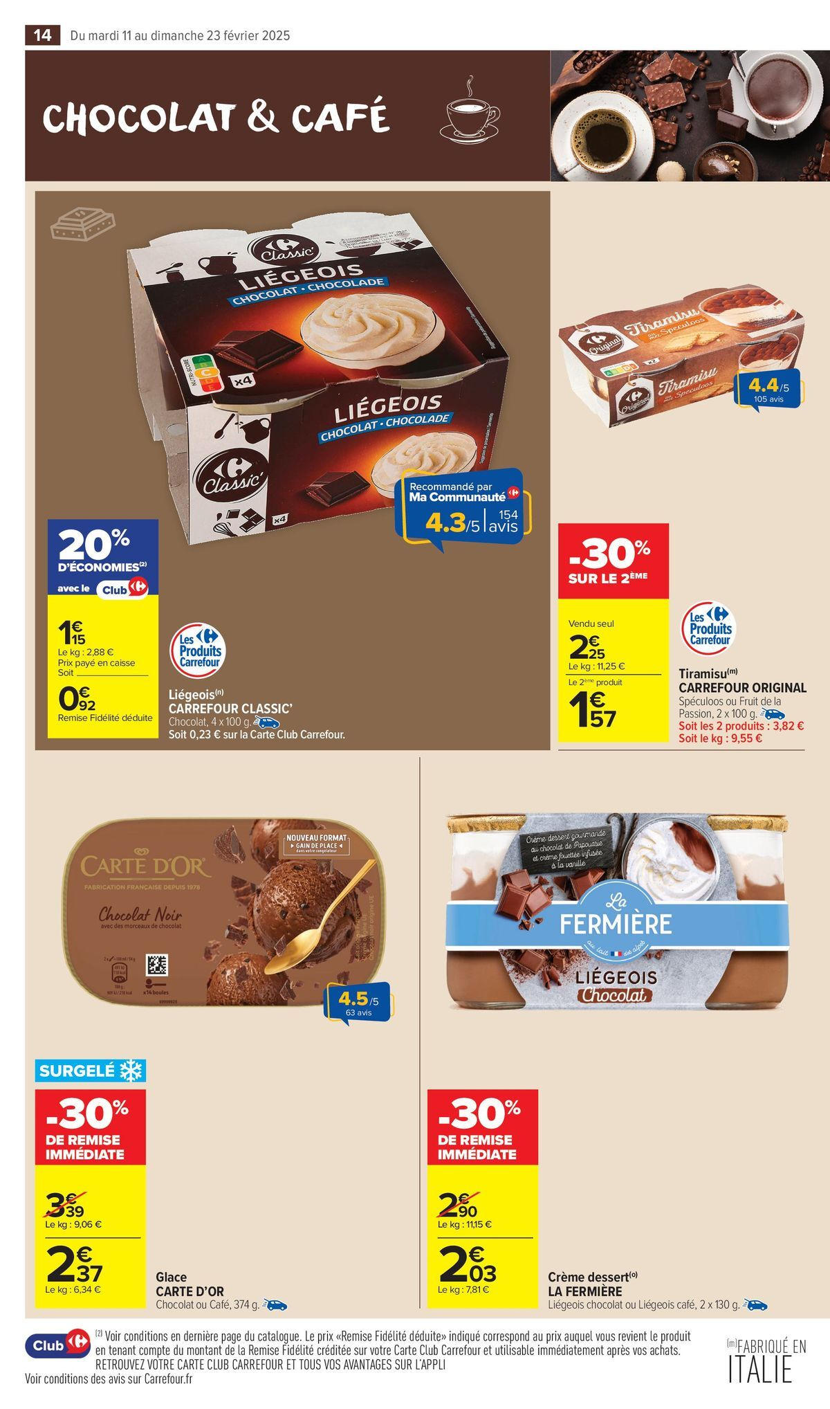 Catalogue CHOCOLAT ET CAFÉ, page 00018