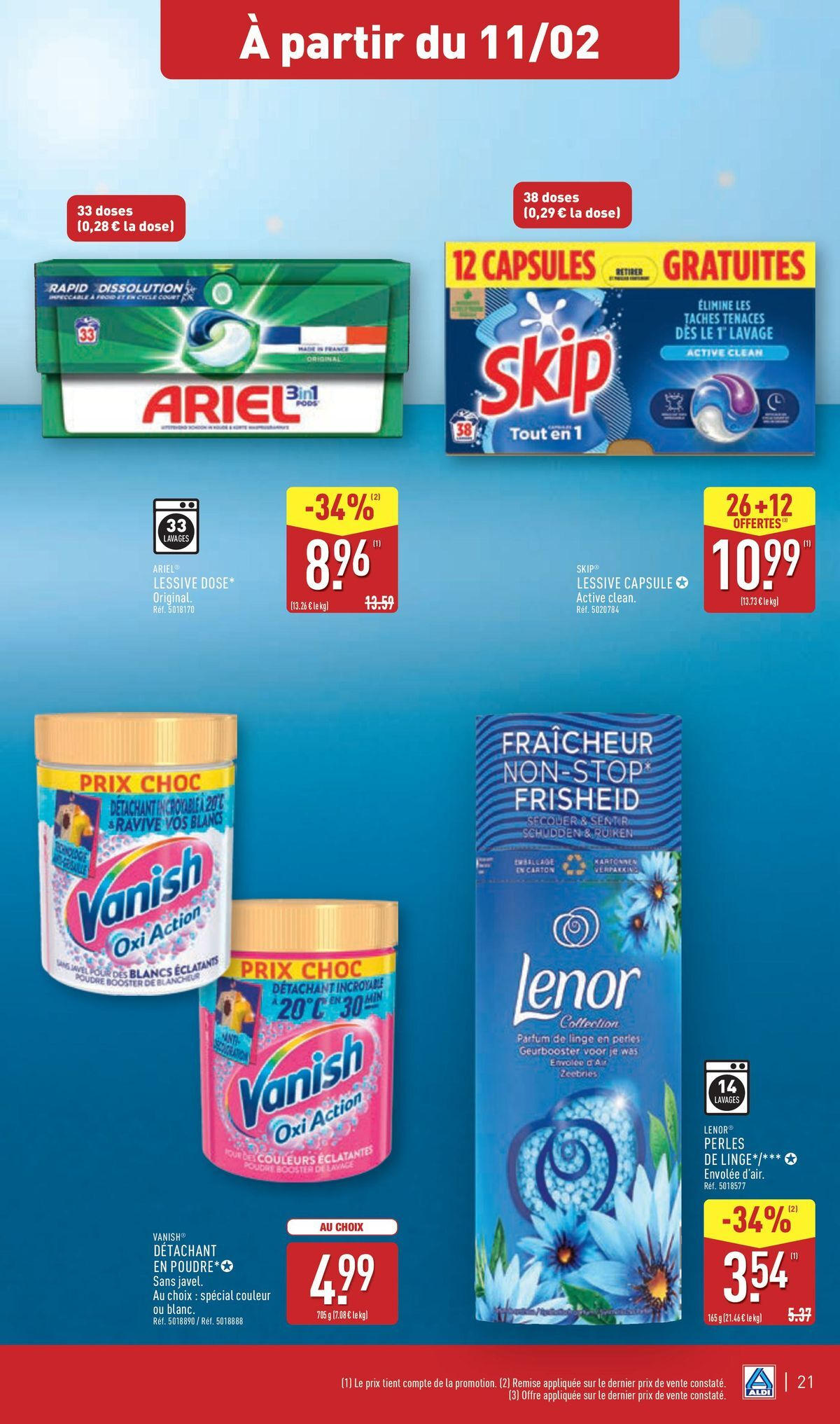 Catalogue ARRIVAGES ENTRETIEN À PRIX DISCOUNT, page 00021