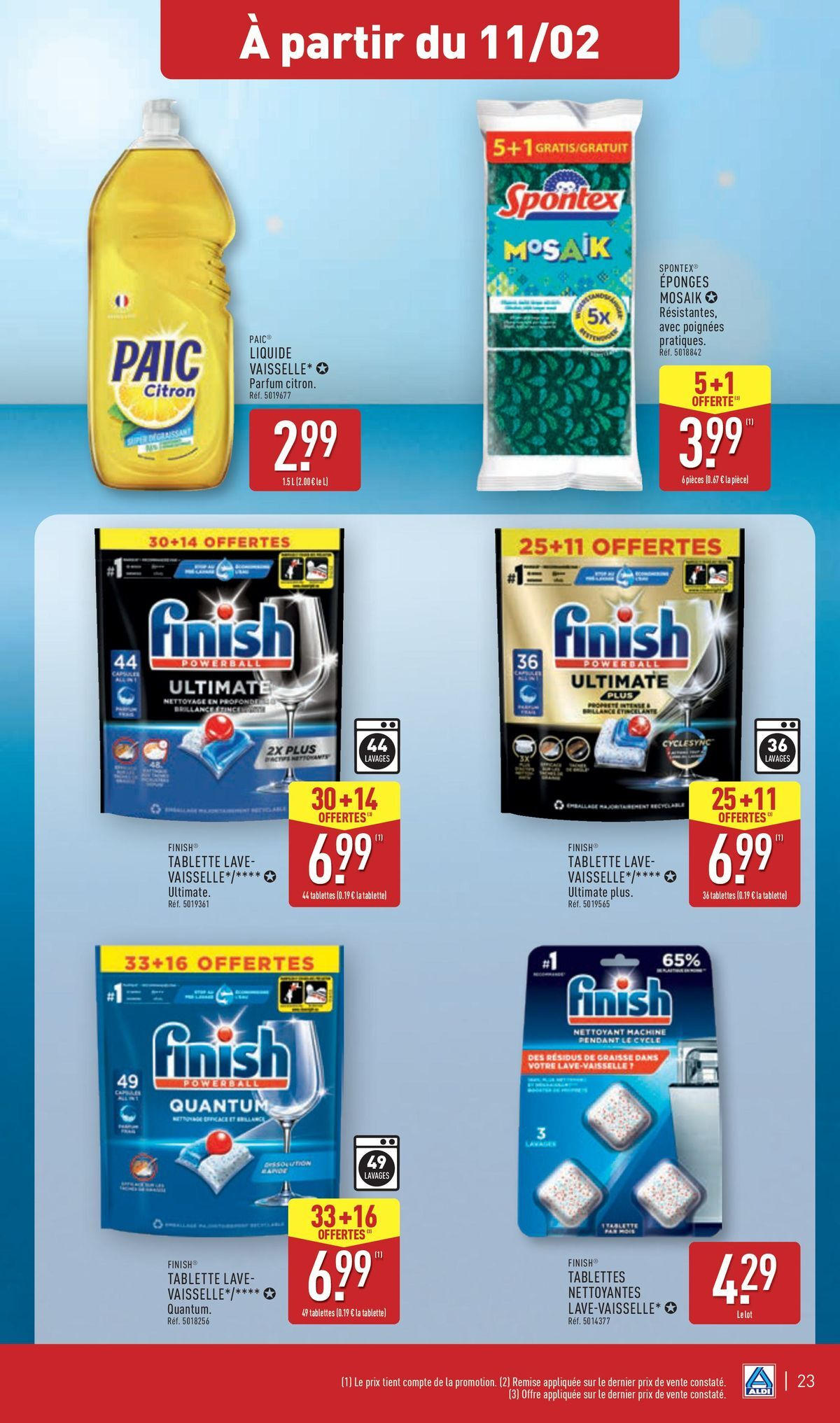 Catalogue ARRIVAGES ENTRETIEN À PRIX DISCOUNT, page 00023