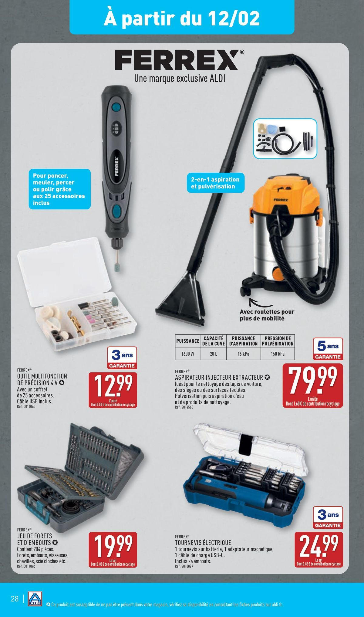 Catalogue ARRIVAGES ENTRETIEN À PRIX DISCOUNT, page 00028