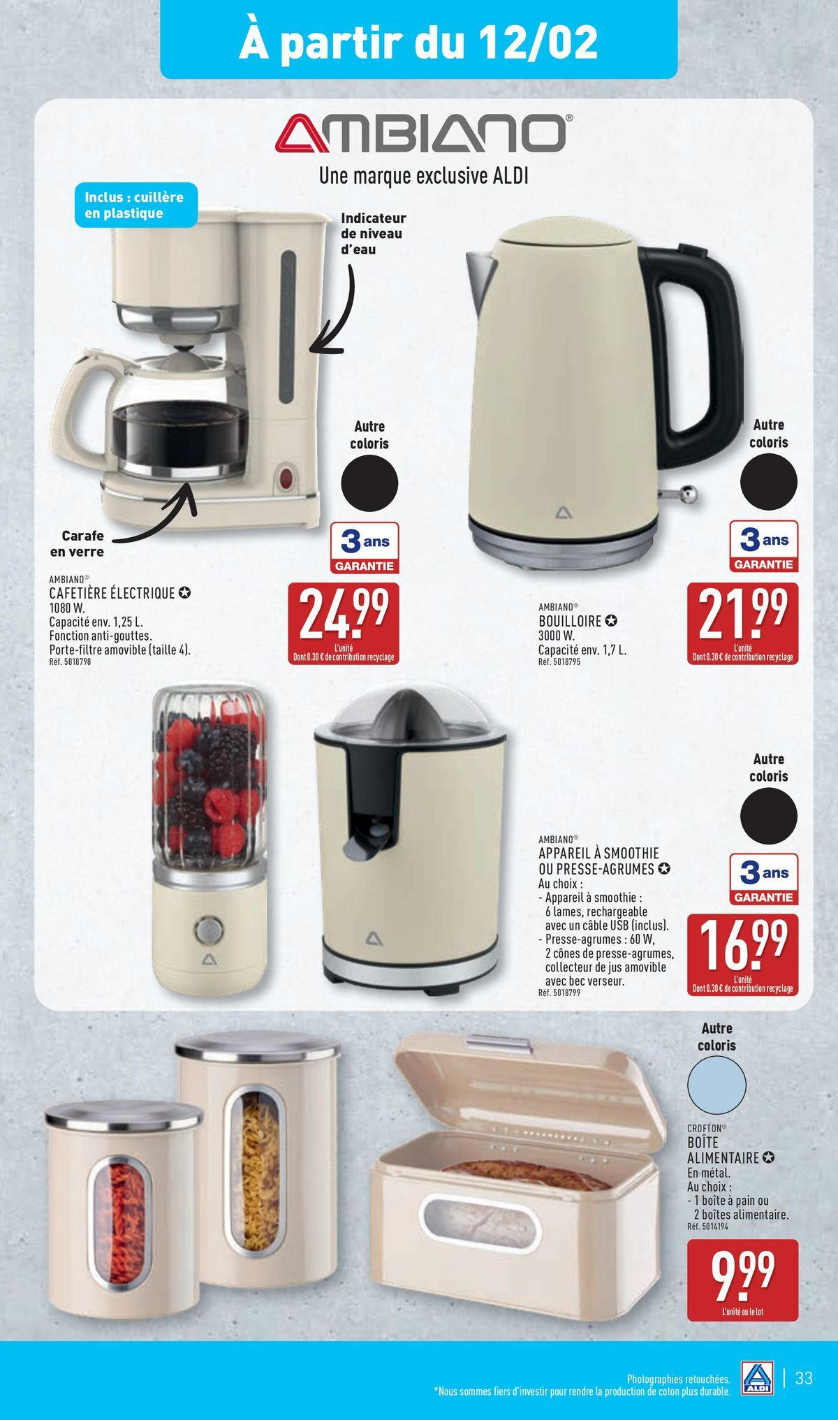 Catalogue ARRIVAGES ENTRETIEN À PRIX DISCOUNT, page 00033