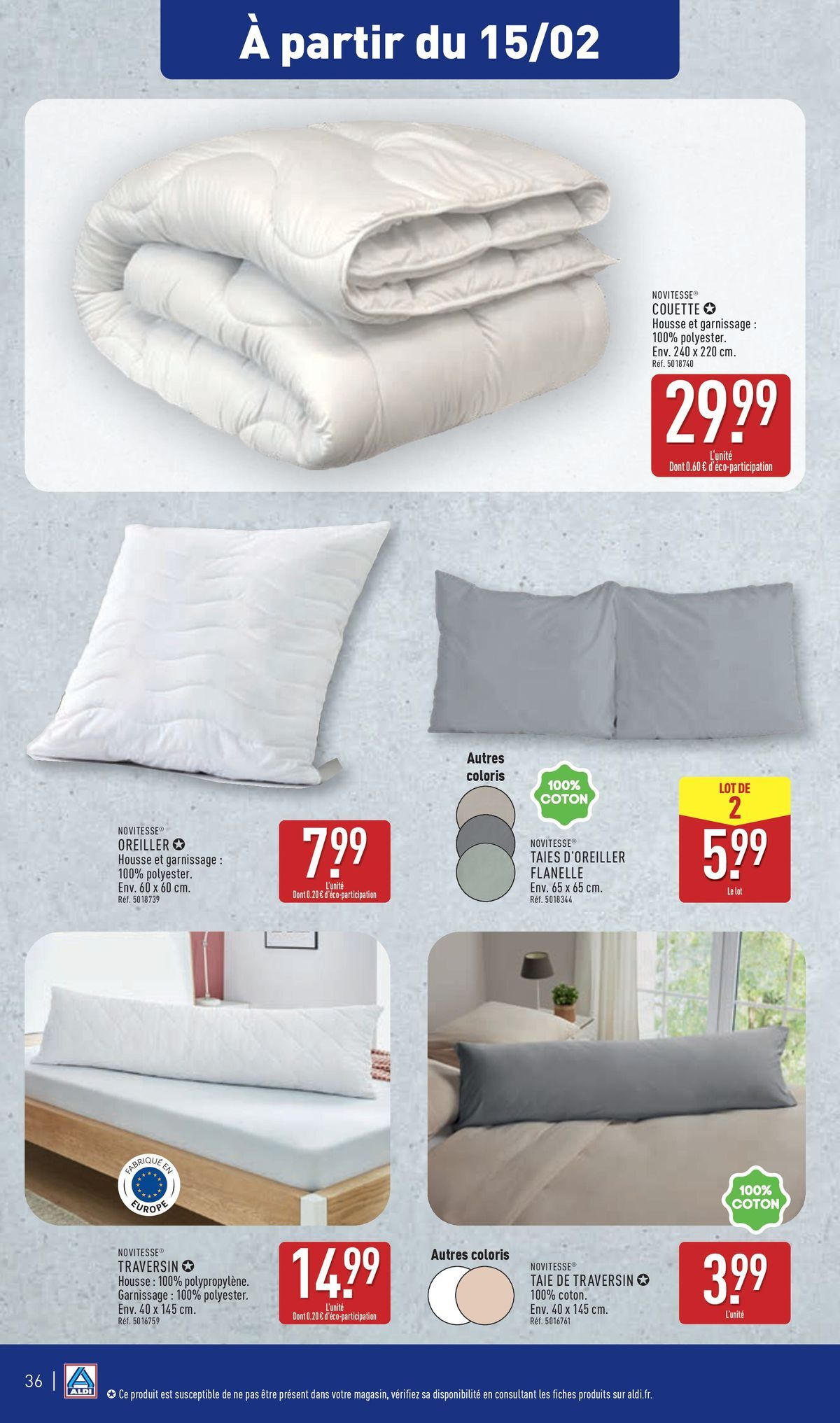 Catalogue ARRIVAGES ENTRETIEN À PRIX DISCOUNT, page 00036