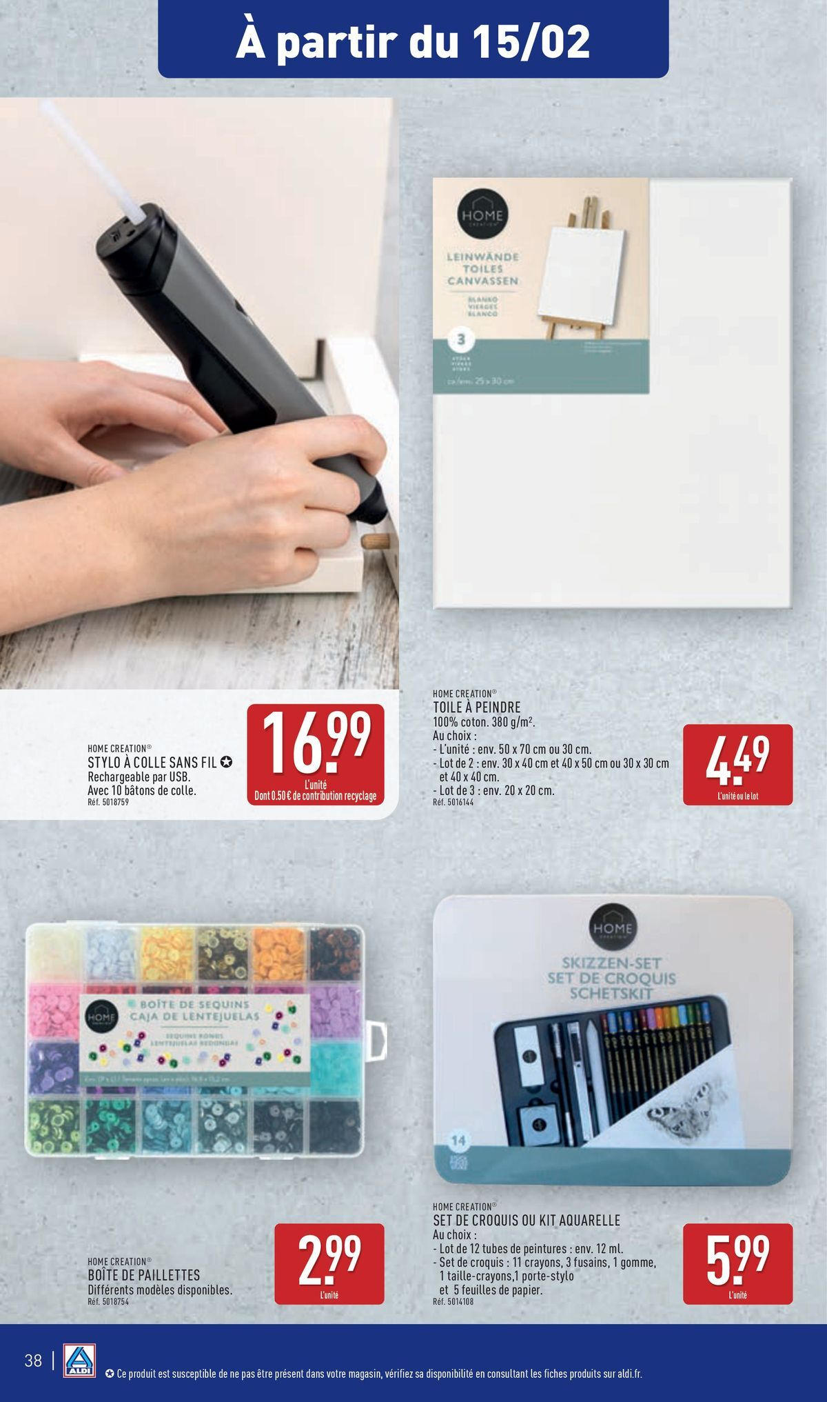 Catalogue ARRIVAGES ENTRETIEN À PRIX DISCOUNT, page 00038