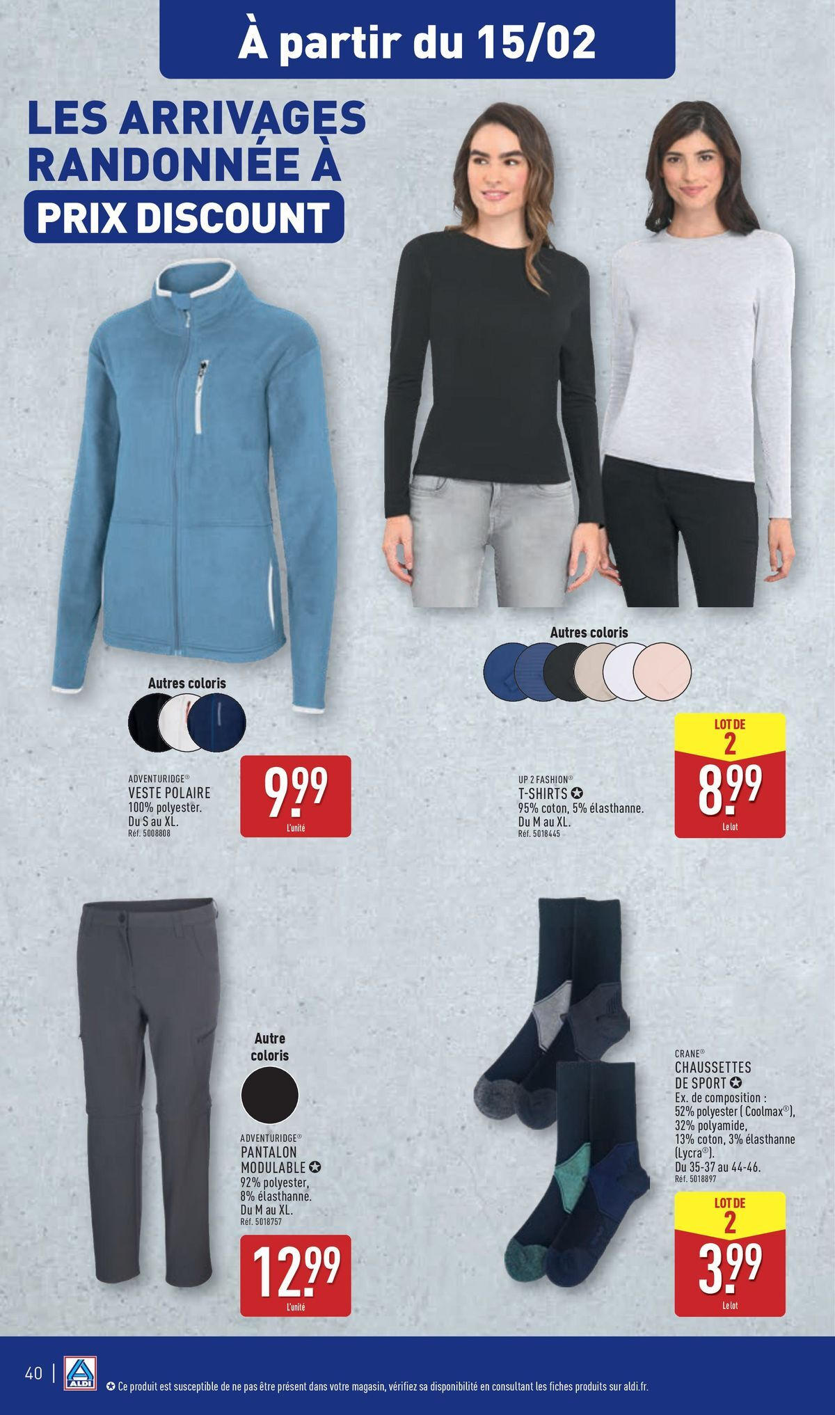 Catalogue ARRIVAGES ENTRETIEN À PRIX DISCOUNT, page 00040