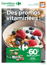 Carrefour Contact DES PROMOS VITAMINÉES ! - au 23.02.2025