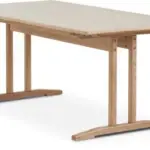 JYSK JYSK Masă AALBORG 95x180/270 stejar natur