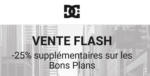 DC Shoes Vente flash jusqu'à -25% - au 28.02.2025