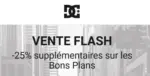 DC Shoes Vente flash jusqu'à -25% - au 28.02.2025