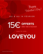 La Saint-Valentin approche