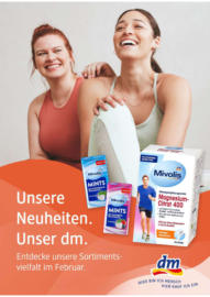 Unsere Neuheiten. Unser dm.