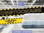 Place de la Literie Destockage Jusqu'à -50% - au 08.03.2025