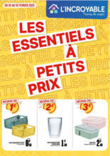 Les essentiels à petits prix