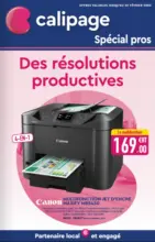 Calipage Des résolutions productives - au 22.02.2025