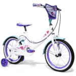 Möbelix Kinderfahrrad mit Stützrädern Huffy Creme Soda 16 Zoll