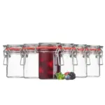 Möbelix Einmachglas 6er-set Ca. 212ml, Mit Bügelverschluss