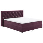 Möbelix Boxspringbett Castle Violett Lxf: ca. 180x200 cm