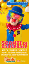 Sconti di carnevale!