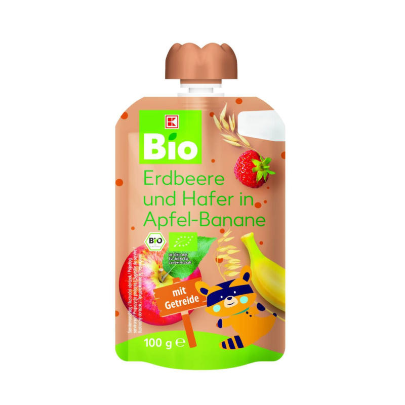 K-Bio Плодово пюре различни видове
