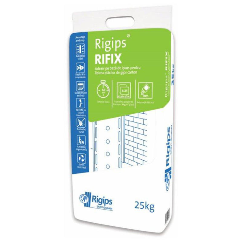 ГИПСОВО ЛЕПИЛО RIGIPS RIFIX 25KG