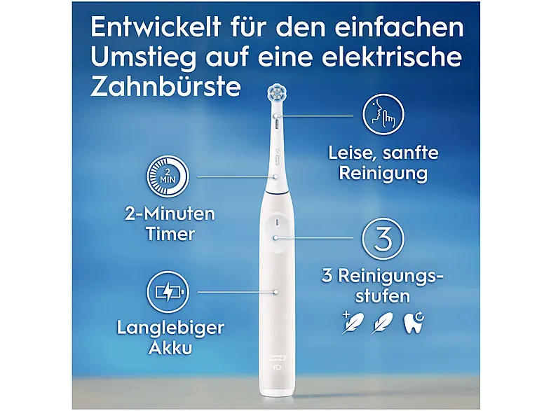 Oral-B iO Series 2, Elektrische Zahnbürste Calm Pink