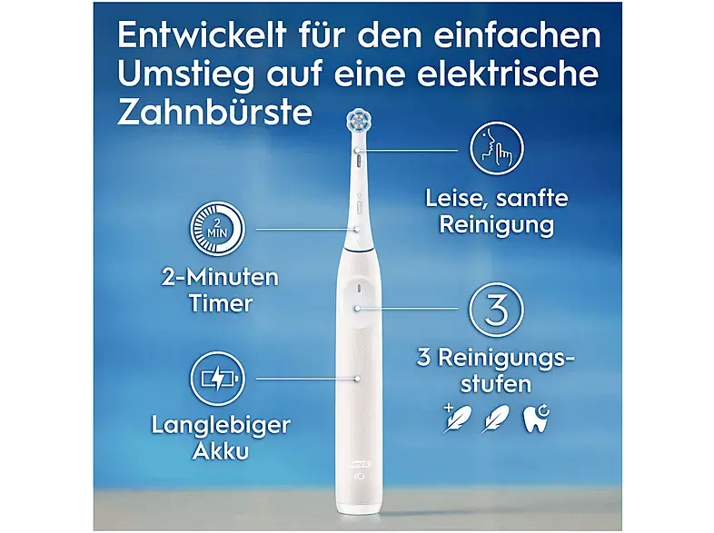 Oral-B iO Series 2, Elektrische Zahnbürste Calm Pink