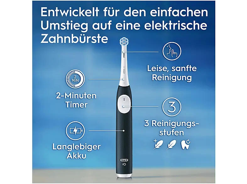 Oral-B iO Series 2, Elektrische Zahnbürste Forest Green