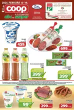 COOP Szolnok: COOP Szolnok újság érvényessége--- 2025.2.19g - 2025.02.19 napig