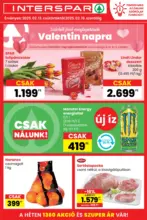 Interspar: Interspar újság érvényessége 2025.2.19ig - 2025.02.19 napig